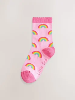 Little Bird by Jools Oliver Arc-en-ciel Chaussettes 5 Lot