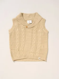 Little Gent True Knit Gilet, Body, Pantalons et Nœud papillon Marron Ensemble