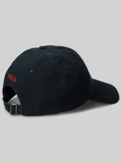 Logo noir/rouge - Casquette Polo Ralph Lauren classique