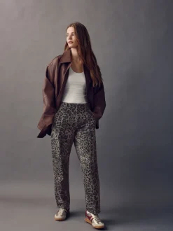 Léopard - Jean charpentier droit cheville