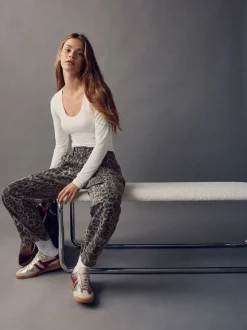 Léopard - Jean charpentier droit cheville