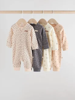 Léopard et cerise monochrome - Lot de 4 dors-bien zippés pour Bébé Imprimé (0mois à3ans)