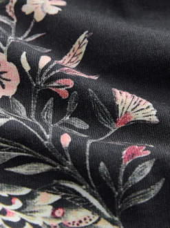 Léopard gris anthracite - Pyjama à manches longues