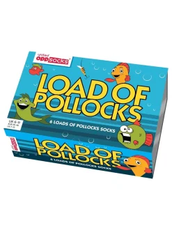 Lot 3 paires de chaussettes de pêche United Odd Socks Pollocks