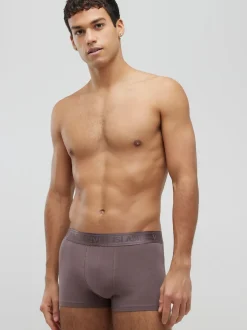 Lot de 5 boxers River Island taille jacquard