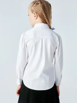 Lot de 3 chemises d’école à manches longues Clarks avec nœud