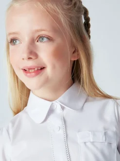 Lot de 3 chemises d’école à manches longues Clarks avec nœud