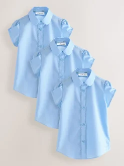 Lot de 3 chemises d’école à manches courtes Clarks fille
