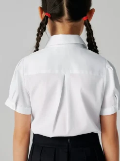 Lot de 3 chemises d’école Clarks à manches courtes avec nœud