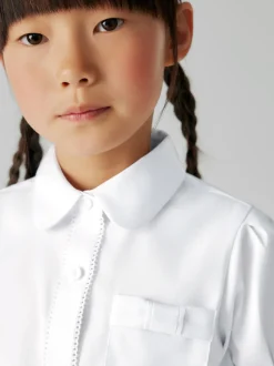 Lot de 3 chemises d’école Clarks à manches courtes avec nœud