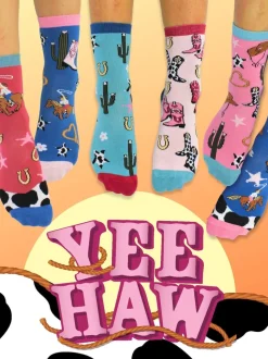 Lot de 3 de chaussettes United Odd Socks Yee Haw