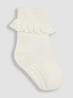 Lot de 3 paires de chaussettes à volants JoJo Maman Bébé