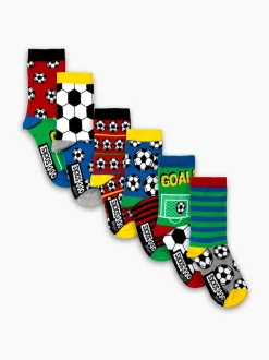 Lot de 6 paires de Chaussettes Garçons United Odd Socks Football Kick