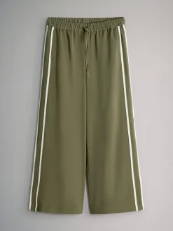 Lot de 2 pantalons de survêtement The Set à jambe large avec rayure latérale