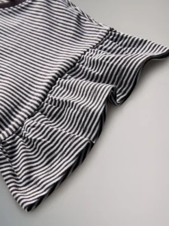 Lot de 3 robes The Set en jersey à manches courtes et volants