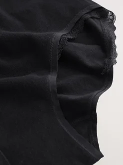 Lot de 5 Sous-vêtements Grossesse et postpartum en jersey côtelé de Coton Seraphine