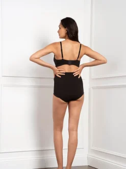 Lot de 5 Sous-vêtements Grossesse et postpartum en jersey côtelé de Coton Seraphine