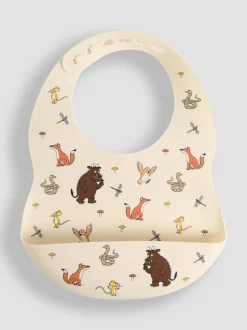 Lot de 2bavoirs en silicone JoJo Maman Bébé The Gruffalo