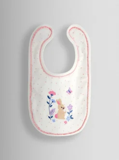 Lot de 2bavoirs JoJo Maman Bébé à motif appliqué brodé