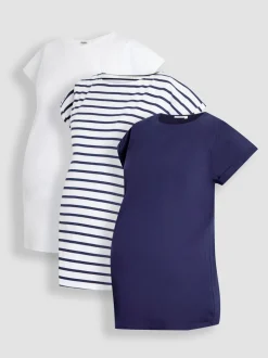 Lot de t-shirtsJojo Maman Bébé {en} % coton Boyfriend 100 3