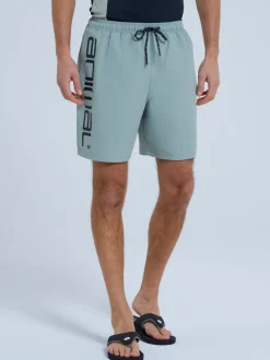 Lumière bleue - Boardshort Animal Deep Dive à séchage rapide pour homme