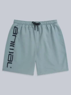 Lumière bleue - Boardshort Animal Deep Dive à séchage rapide pour homme