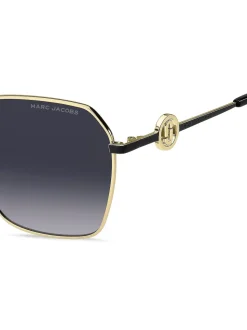 Lunettes de soleil Marc Jacobs dorées carrées