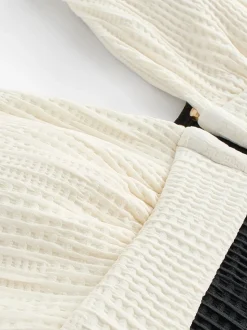 Maillot de bain Mint Velvet Hardwear Plunge Control