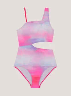 Maillot de bain Monsoon Ombré asymétrique à découpes