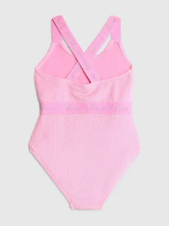 Maillot de bain River Island élastique texturé fille
