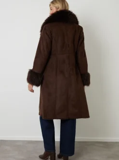 Manteau Another Sunday en Faux daim