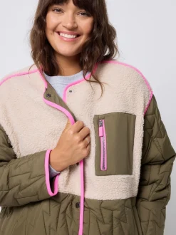 Manteau en polaire/matelas SCAMP & DUDE