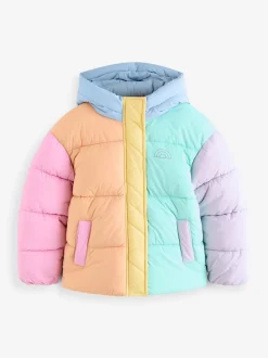 Manteau matelassé Little Bird by Jools Oliver color block imperméable