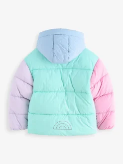 Manteau matelassé Little Bird by Jools Oliver color block imperméable