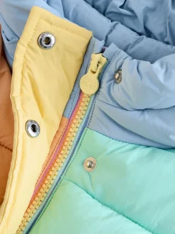 Manteau matelassé Little Bird by Jools Oliver color block imperméable