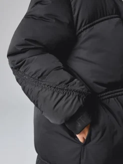 Manteau matelassé long froncé smALLSAINTS