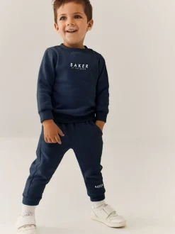 marine - Baker by Ted Baker Ensemble sweat-shirt et jogging