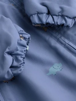 marine - Bébé Tout-en-un en nylon à capuche (0mois-2ans)