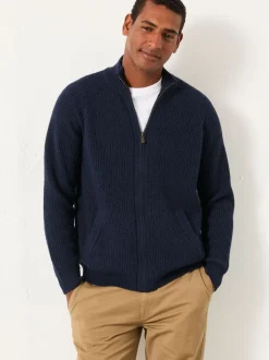 marine - Bomber zippé FatFace