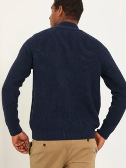 marine - Bomber zippé FatFace