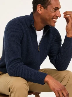 marine - Bomber zippé FatFace