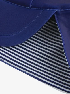 marine - Bonnet de bain Légionnaire (3mths-10yrs)