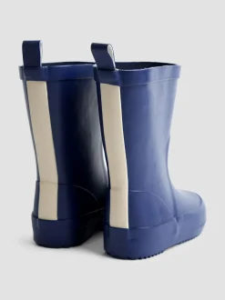 marine - Bottes de pluie JoJo Maman Bébé unies