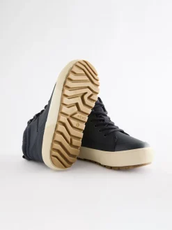 marine - Bottes hautes à doublure chaude