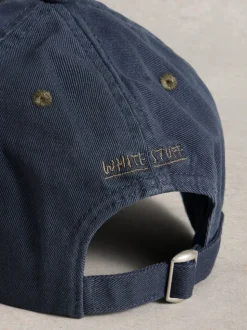 marine - Casquette de baseball White Stuff 100% coton