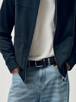 marine - Ceinture tissée Reiss Elmont Basket