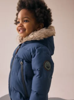 marine - Combinaison de ski matelassée imperméable (3mois-7ans)