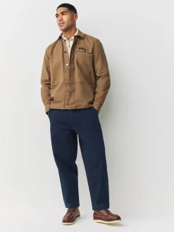 marine - Coupe ballon - Pantalons Authentiques riches en Coton Extensible