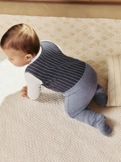 marine - Dors-bien Smart Bow Tie bébé (0mois-2ans)