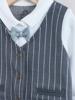 marine - Dors-bien Smart Bow Tie bébé (0mois-2ans)